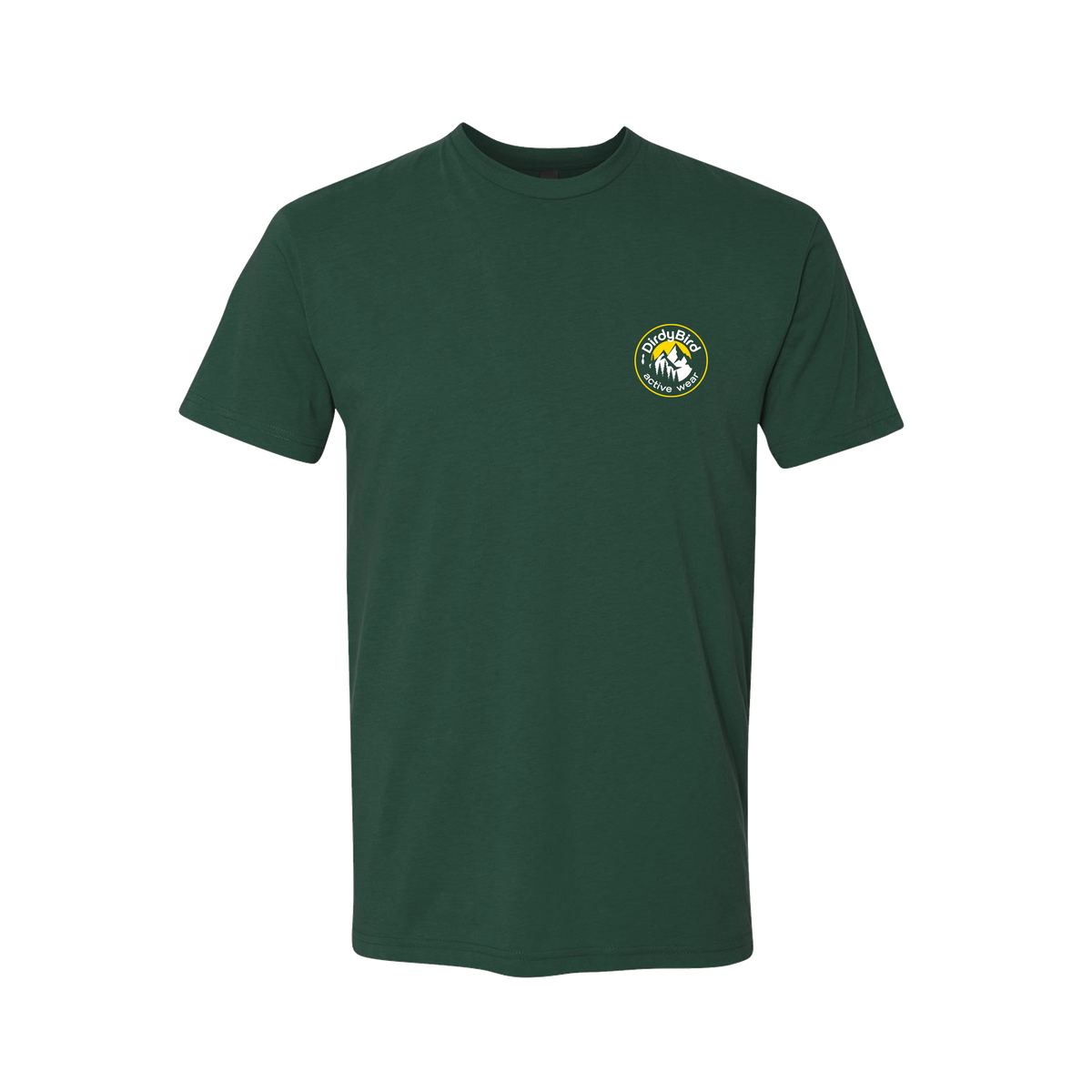 DirdyBird Mountain Tee - Forest Green