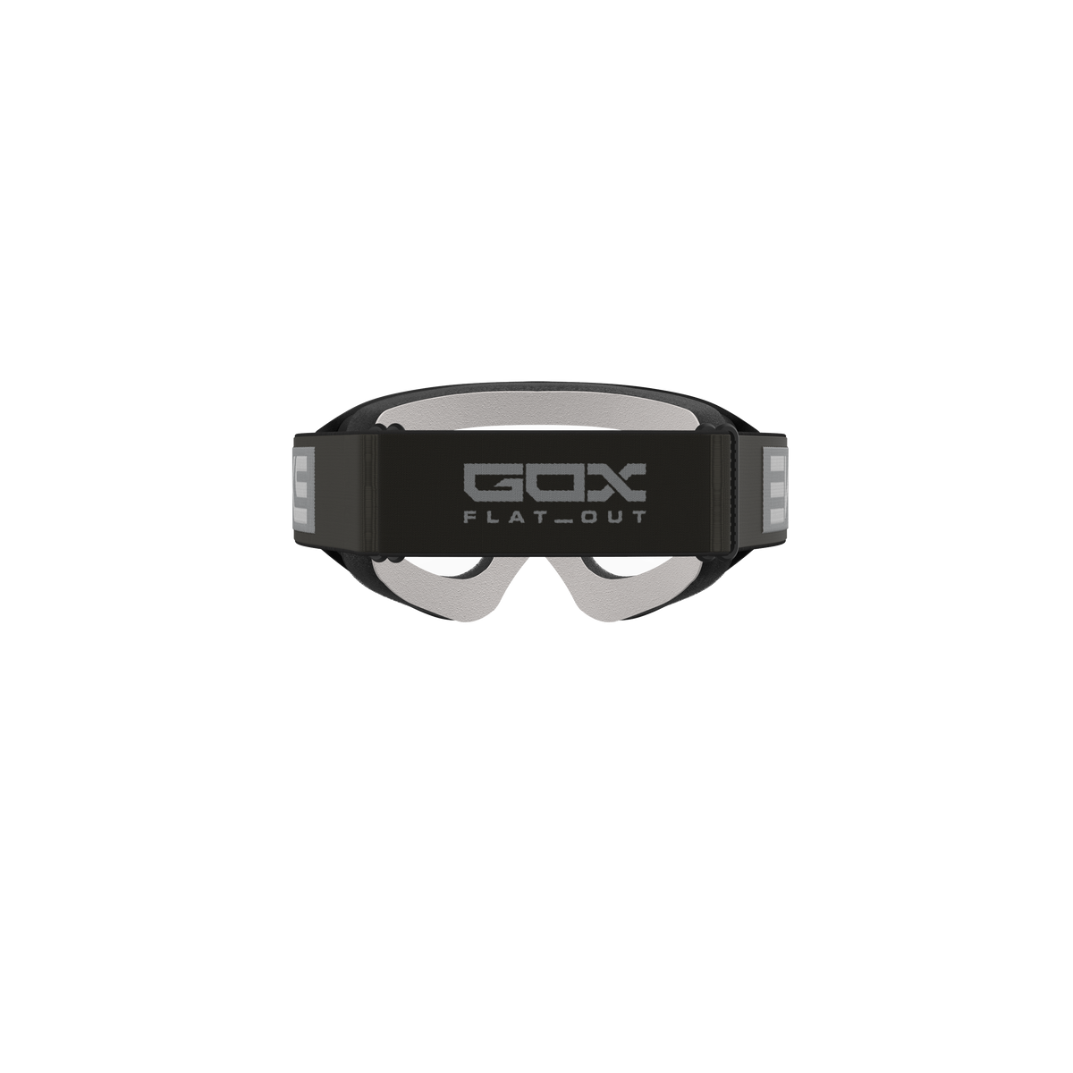GOX Flat-Out Goggle EKS Black Grey - Silver Mirror