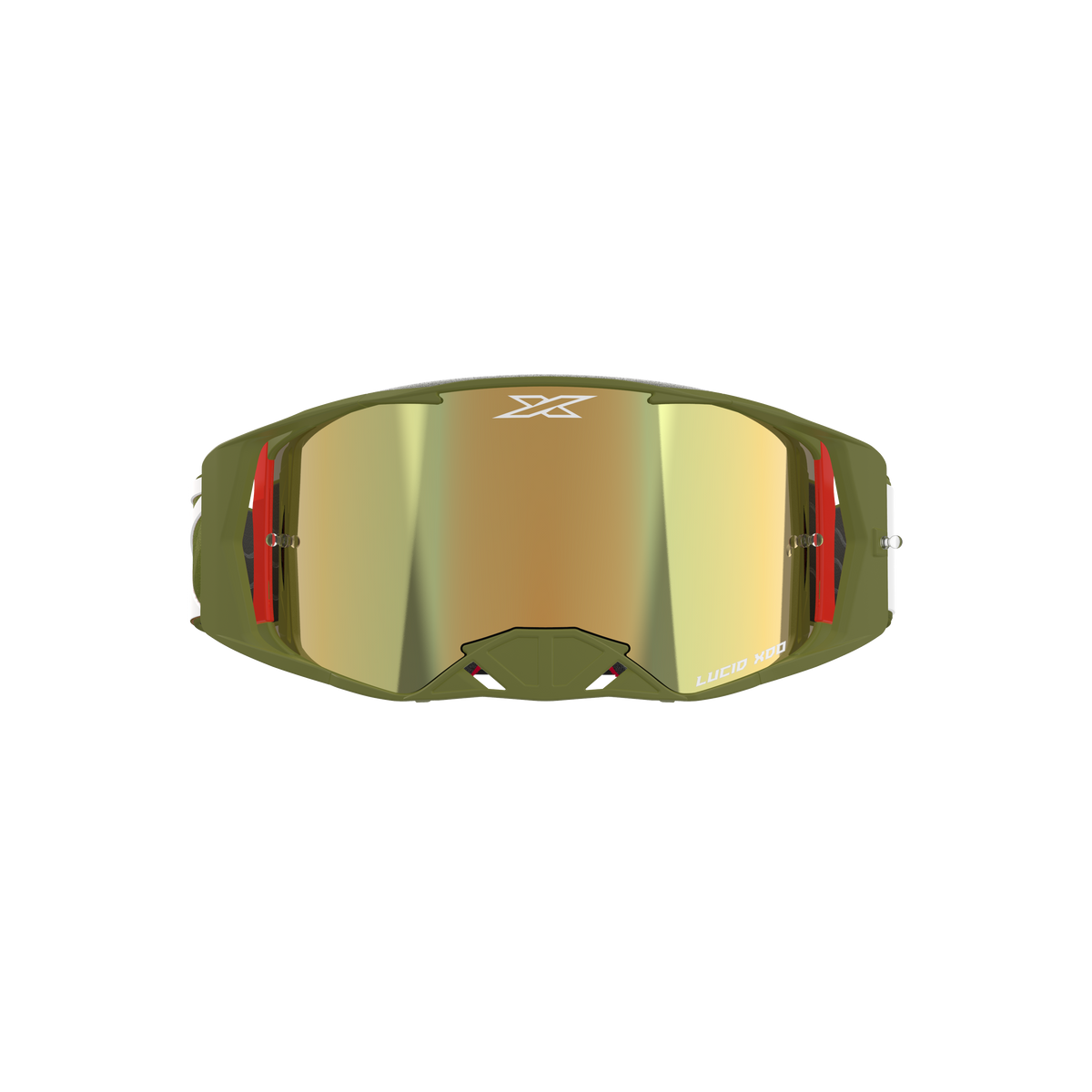 Lucid Goggle Signature Edition Military Appreciation - Gold Mirror Lens