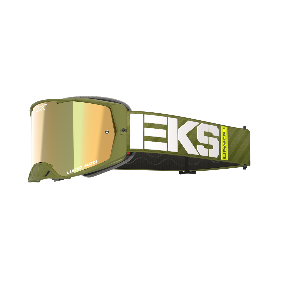 Lucid Goggle Signature Edition Military Appreciation - Gold Mirror Lens