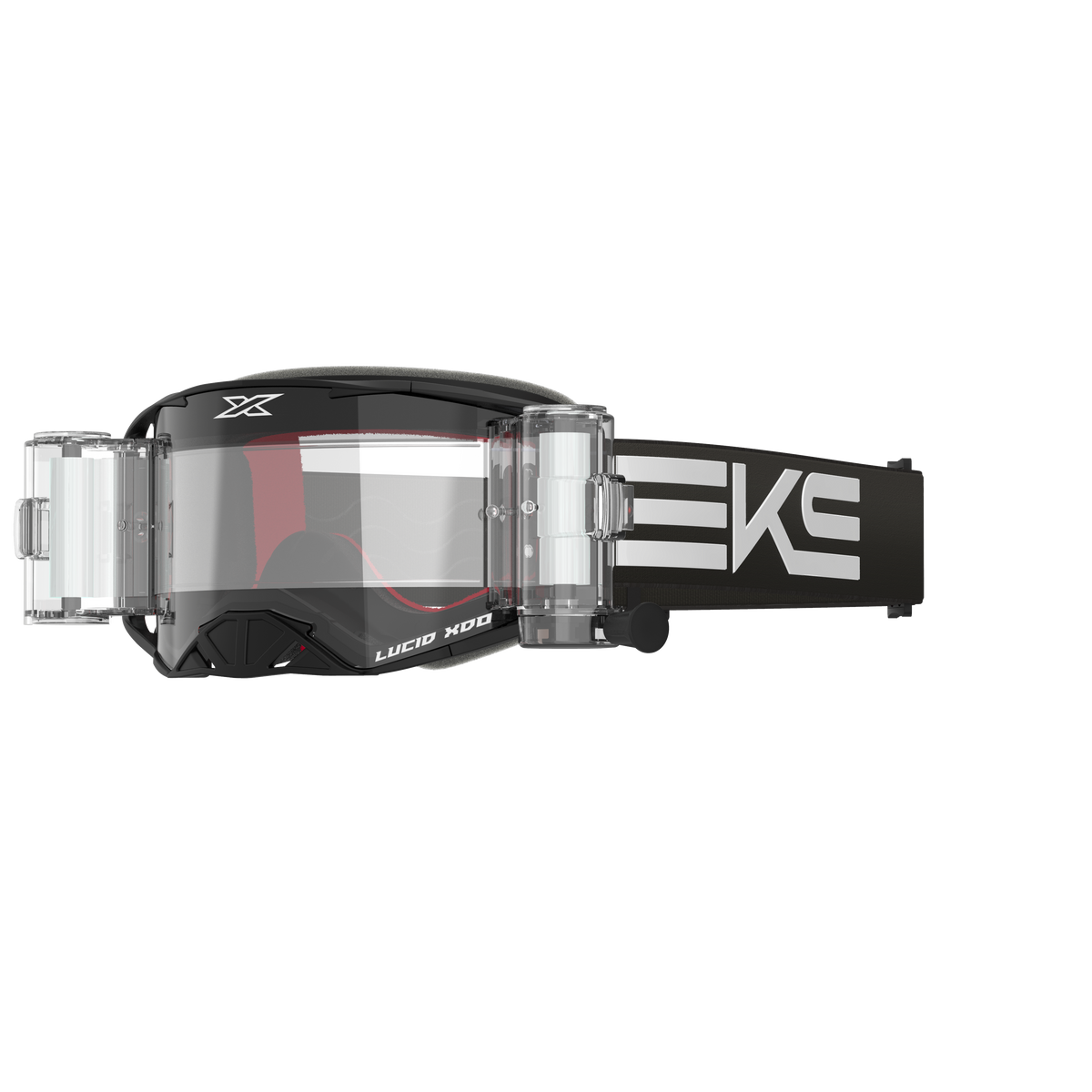 Lucid Goggle Race Pack Black & White - Zip Off