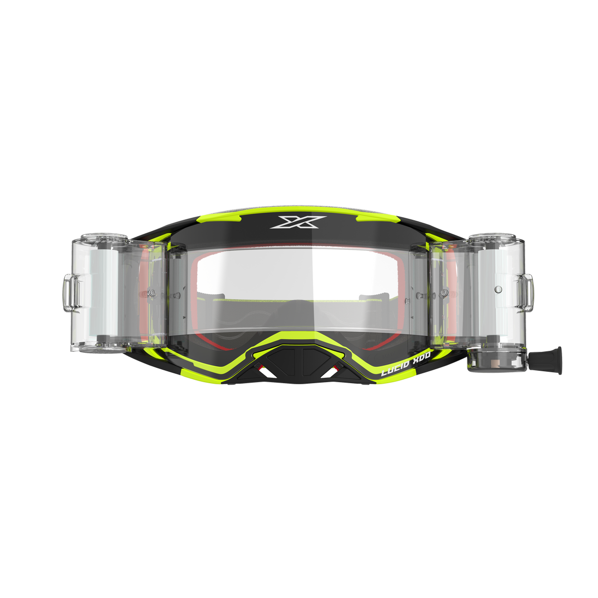 Lucid Goggle Race Pack Flo Yellow, Black - Zip Off