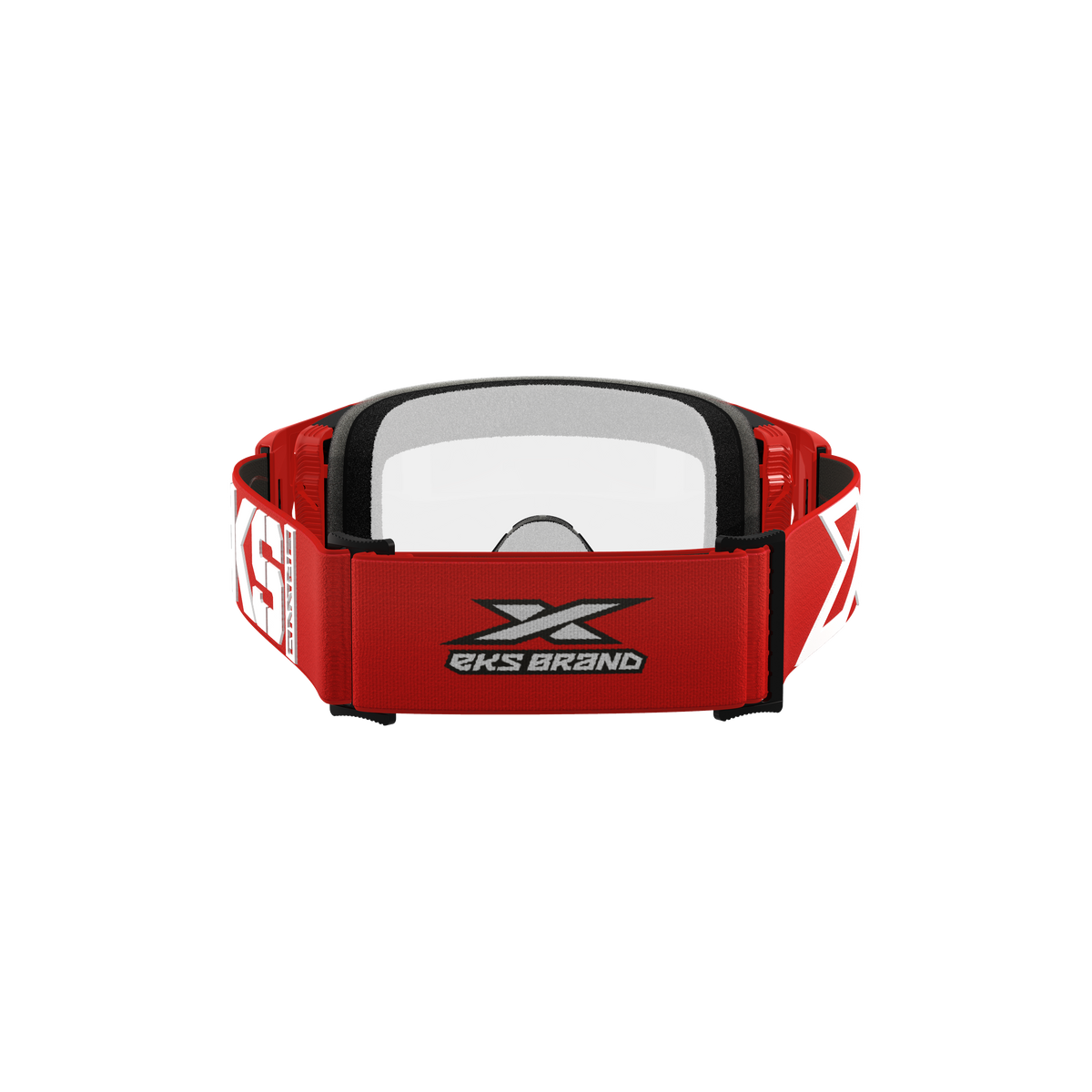 Lucid Race Face Goggle Caliber Red - Clear Lens