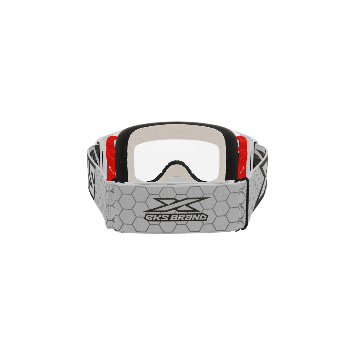 Lucid Goggle Bright White - Clear Lens