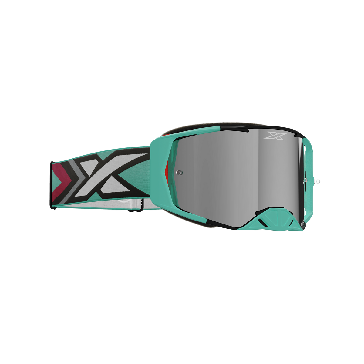 Lucid Goggle Minty - Silver Mirror Lens